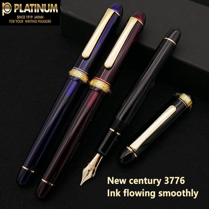 Gold 6138 - Penna stilografica originale platino #3776 CENTURY
