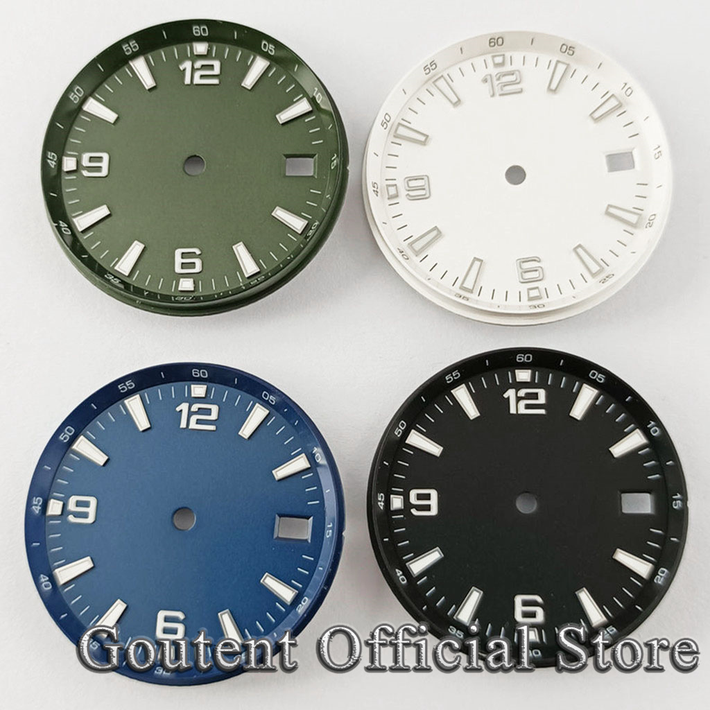 Gold 6138 - Goutent 31mm quadrante dell'orologio Sterile quadrante