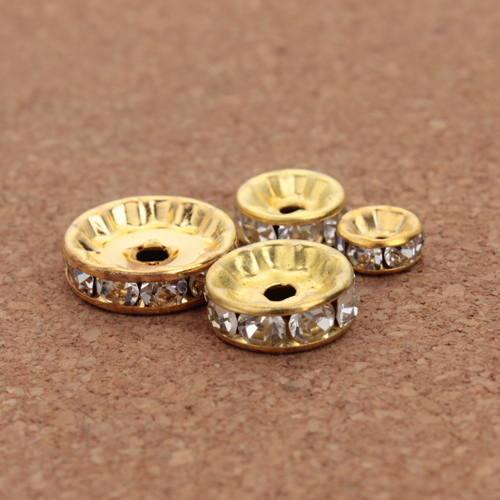 50 pz 4 6 8 10 12mm Strass Per - Gold 6138 recensione e prezzo